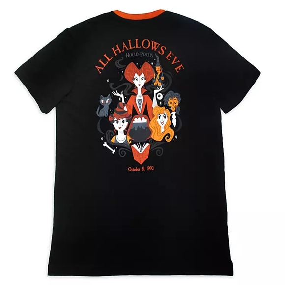 ✴2 LEFT!✴ NWT- Disney Hocus Pocus Ringer T-Shirt - Picture 1 of 9